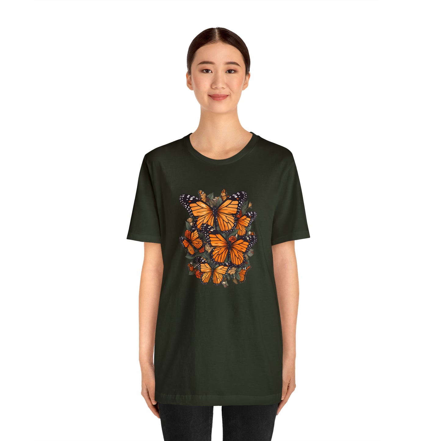 Cottagecore Monarch Butterfly Tee (Unisex)