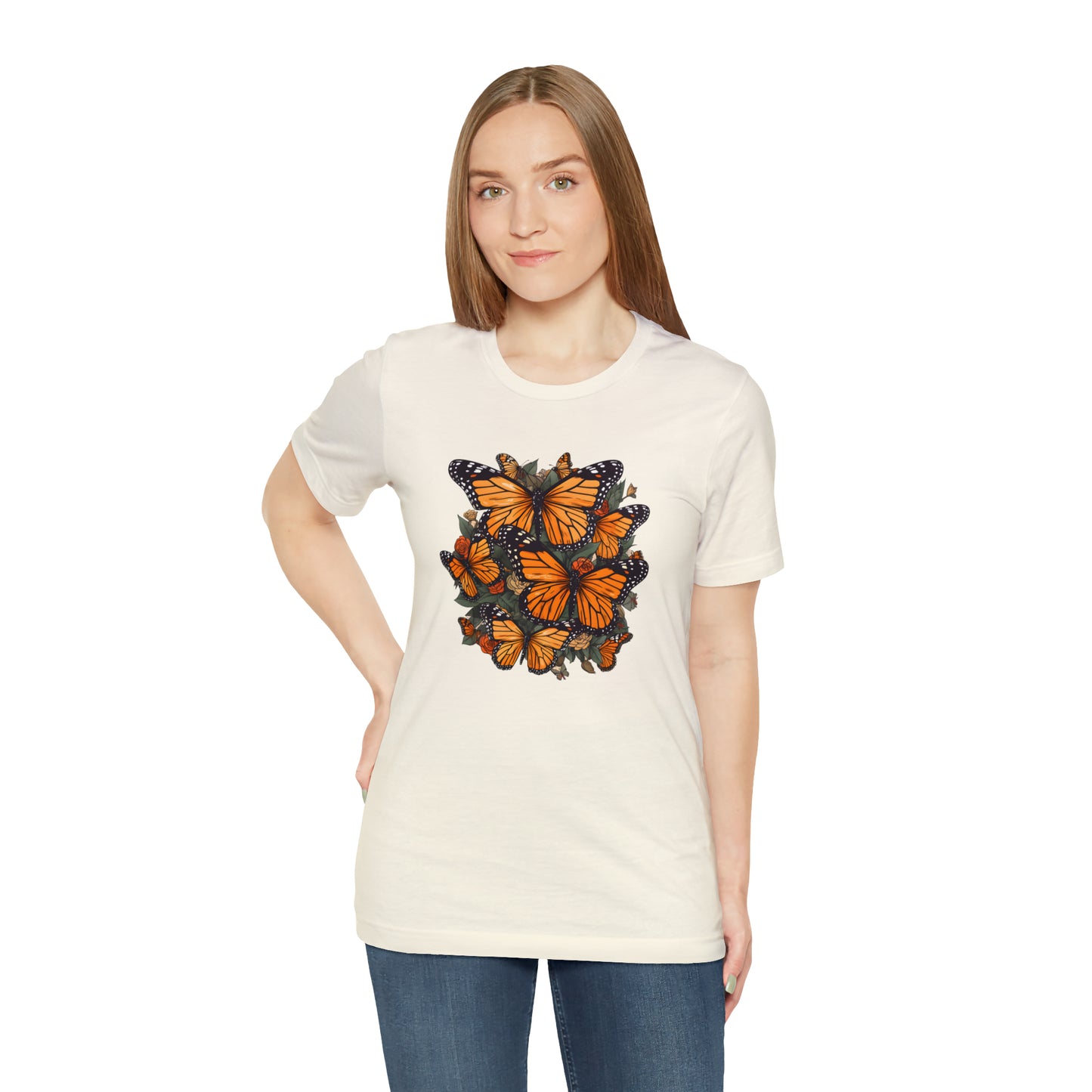 Cottagecore Monarch Butterfly Tee (Unisex)