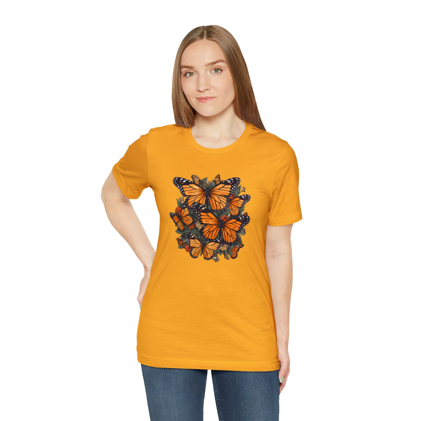 Cottagecore Monarch Butterfly Tee (Unisex)