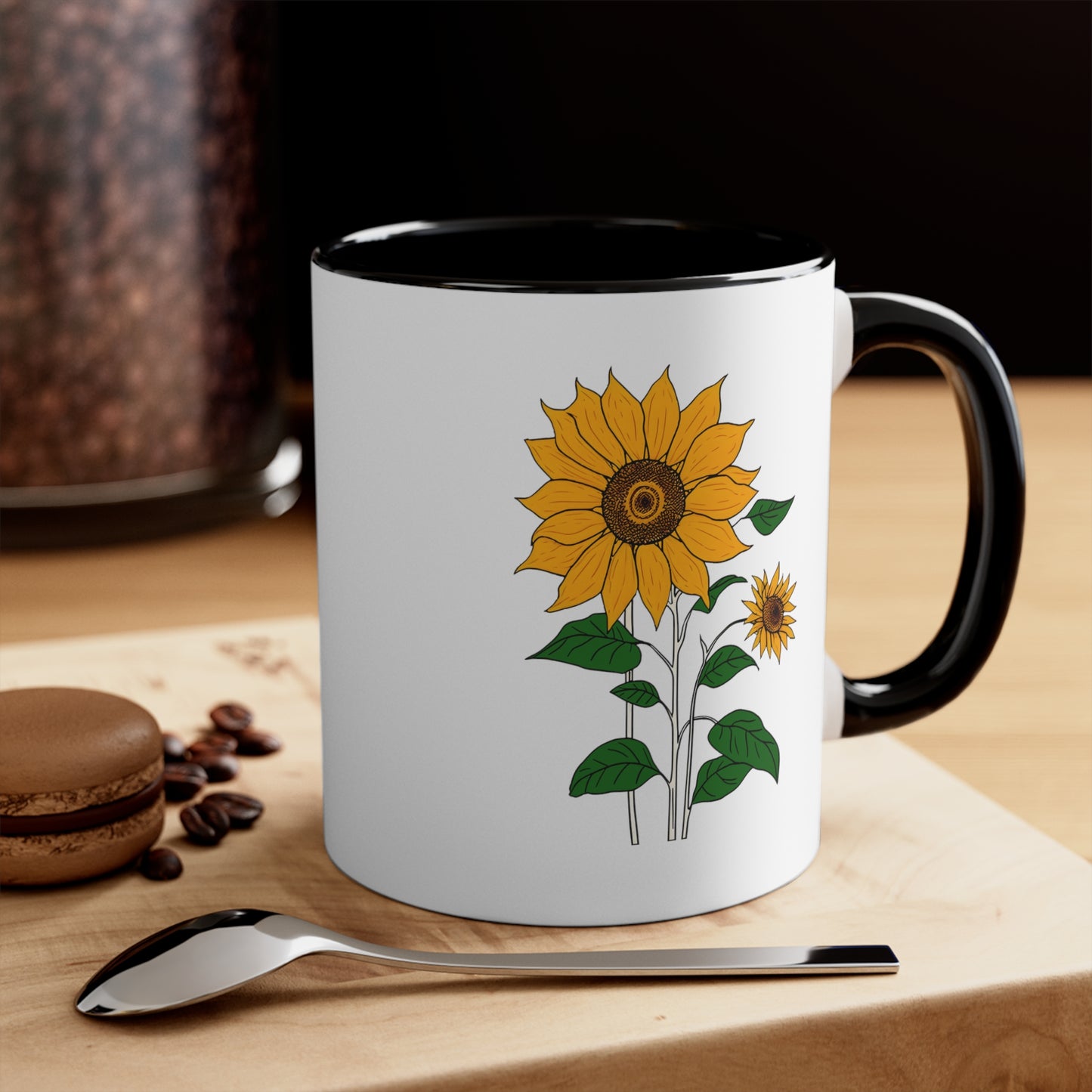 Sunflower Plant Coffee Mug (11oz)