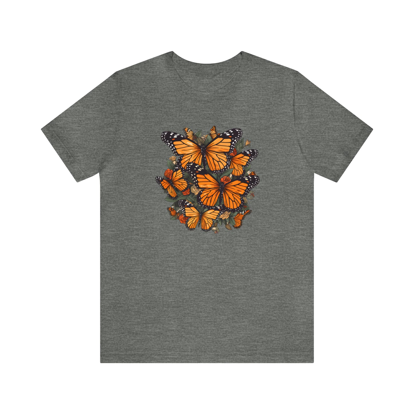 Cottagecore Monarch Butterfly Tee (Unisex)