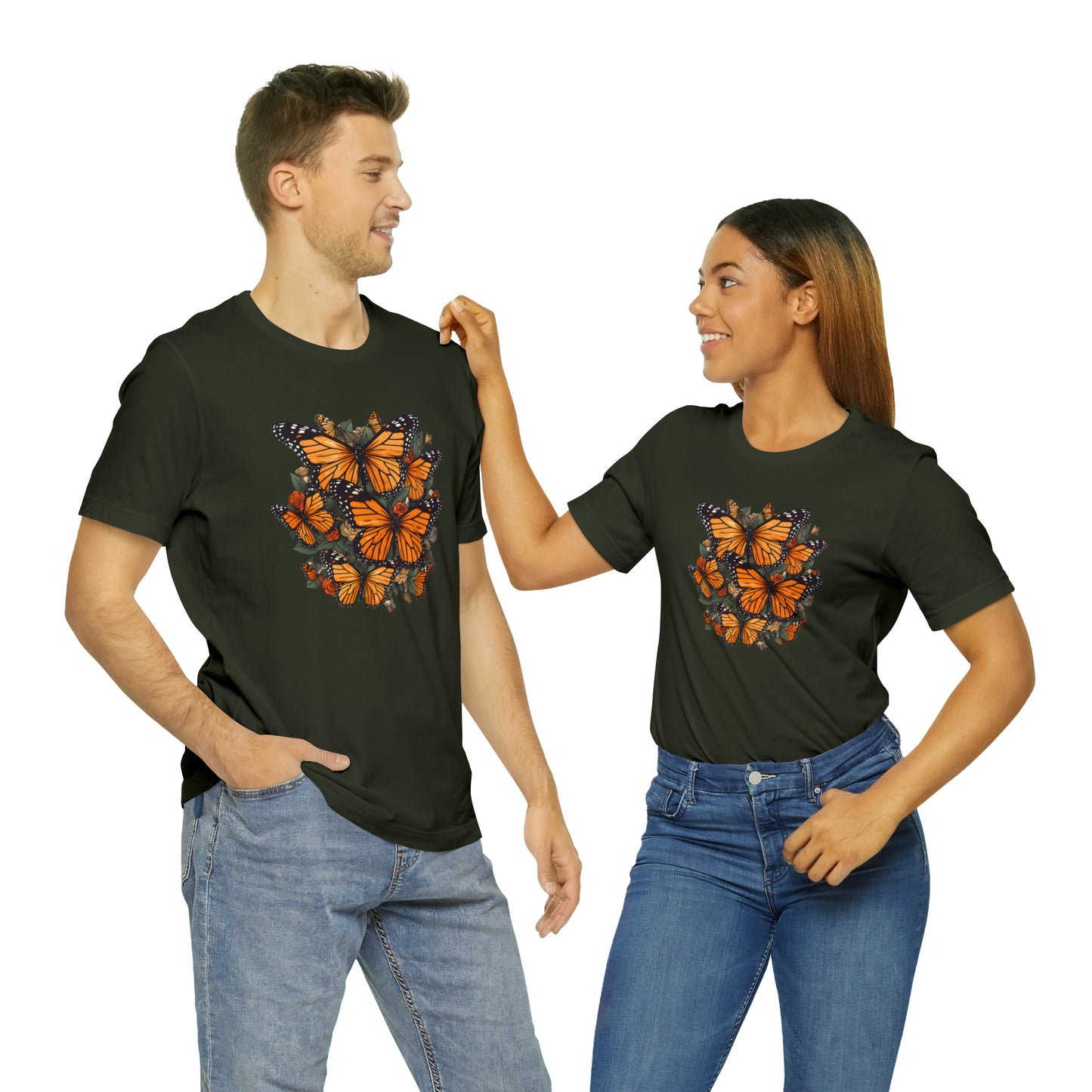 Cottagecore Monarch Butterfly Tee (Unisex)